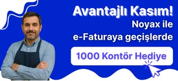 Yeni üyeliklerde 1000 eFatura kontörü hediye!...